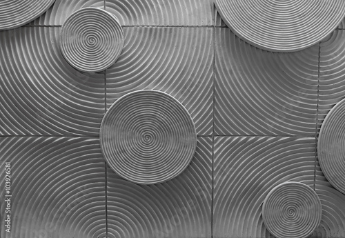 Black and white curve texture background