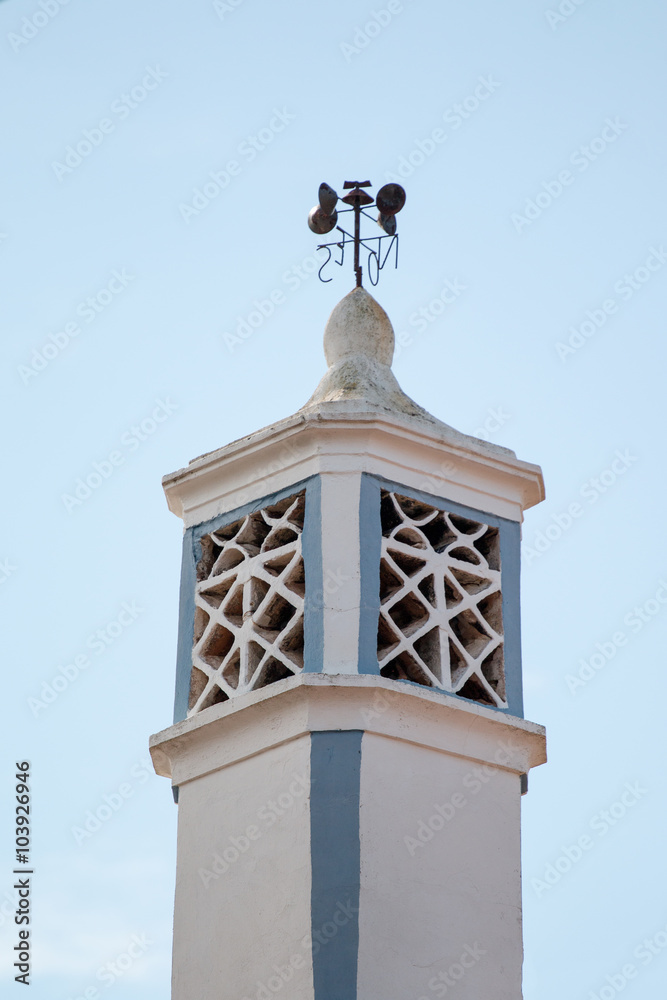 Typical Portuguese chimney