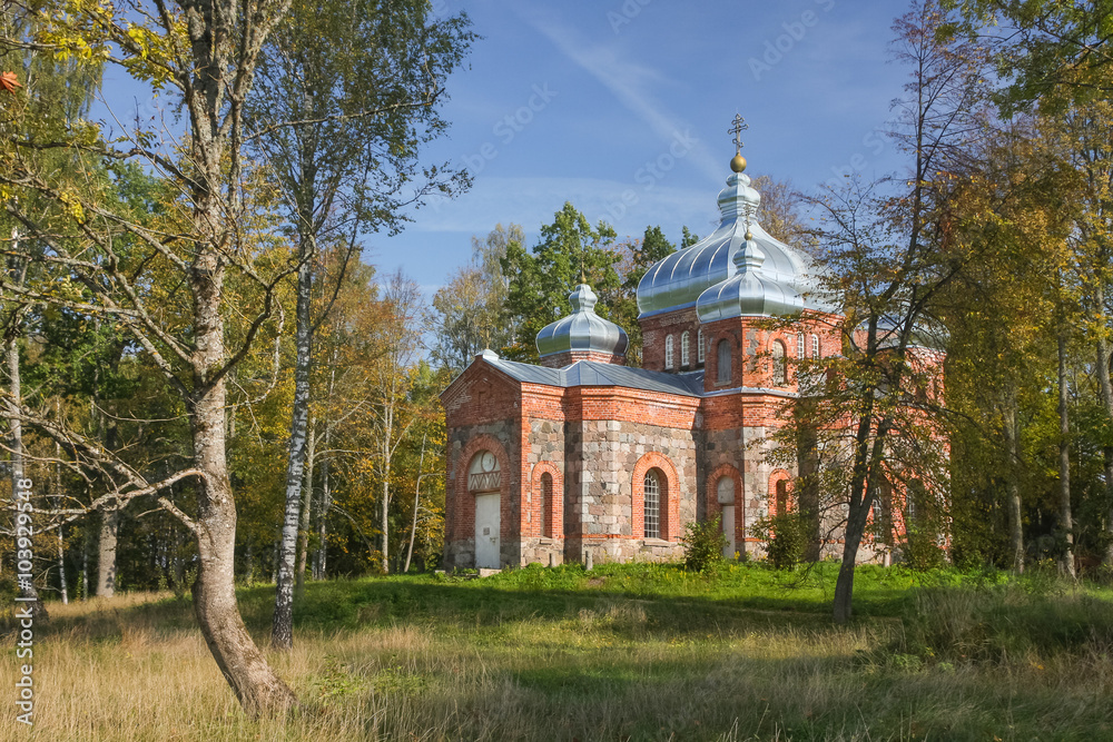 Church near Sangaste, Estonia