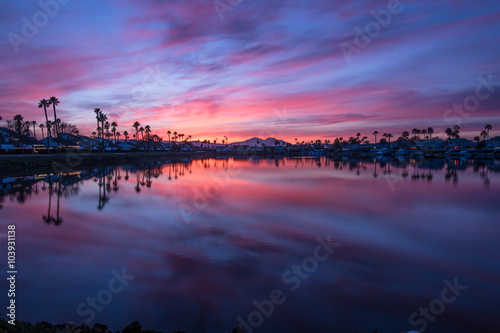 Discovery Bay Sunset Reflections  © kchassiephoto