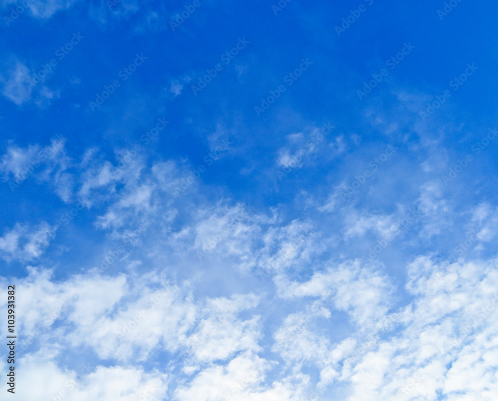 Fototapeta premium blue sky and clouds