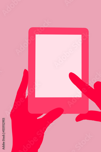 Electronic reader.