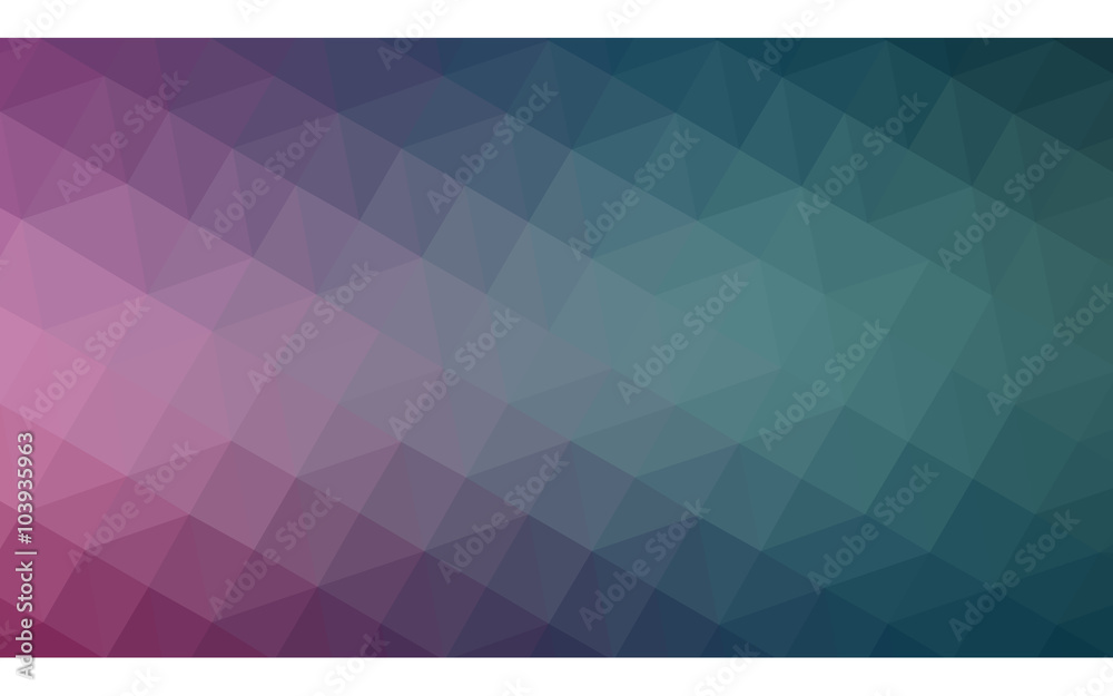 Multicolor blue, red polygonal design pattern, which consist of triangles and gradient in origami style. Multicolor blue, red polygonal design pattern, which consist of triangles and gradient in origami style.