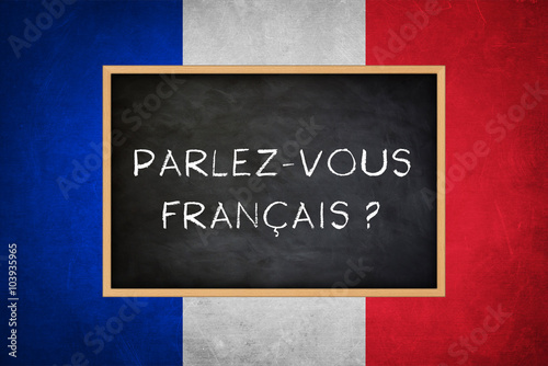 parlez-vous francais - French language photo