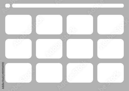 Traditional television simple storyboard template