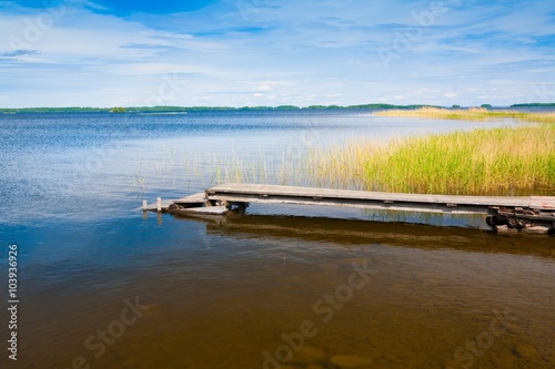 Kizhi. rural landscape lake day!