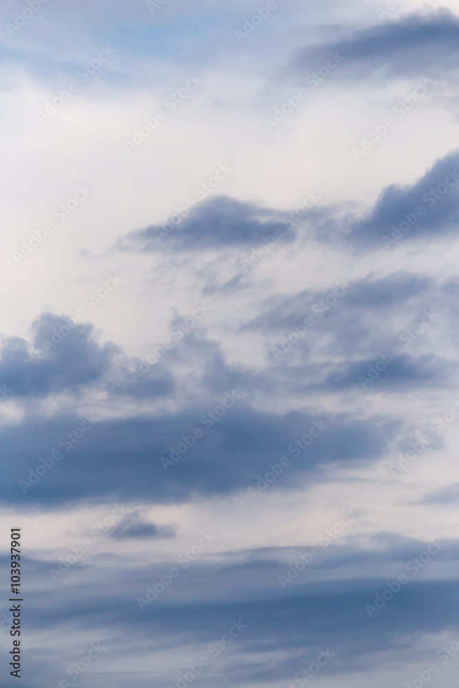 Obraz premium clouds after a thunderstorm