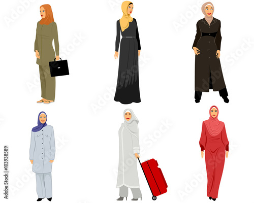 Modern muslim women