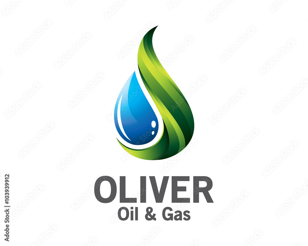 3D oil and gas logo design. Colorful 3D oil and gas logo vector 3D oil and gas logo design. Colorful 3D oil and gas logo vector