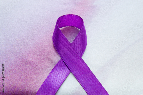 Purple Ribbon. Purple Day. Epilepsy Day.