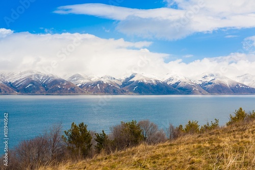 lake Sevan spring day