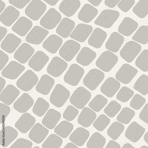 Seamless brown pattern with paving stone
