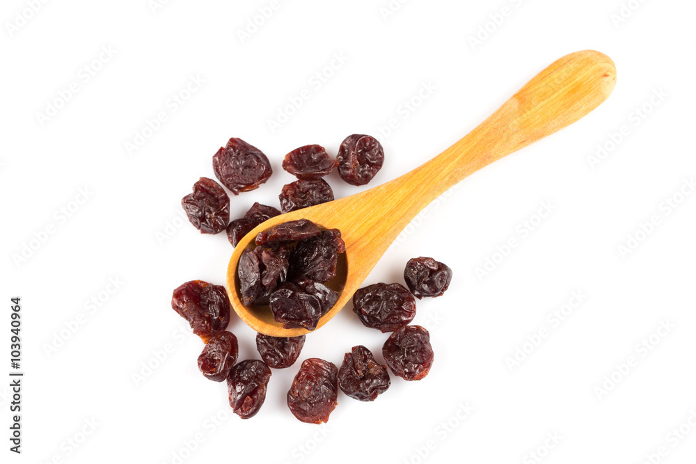 Fototapeta premium pieces of dried cherry