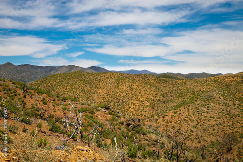 AZ-near Crown King Arizona- The journey from Prescott to Crown King is on rocky, dusty, and unpaved roads, but the scenery is beautiful.