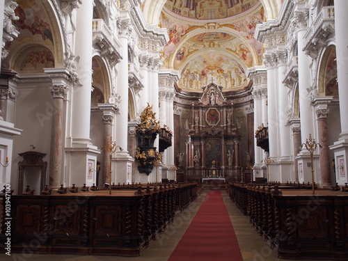 Stiftskirche des Augustiner Chorherrenstift in St. Florian 