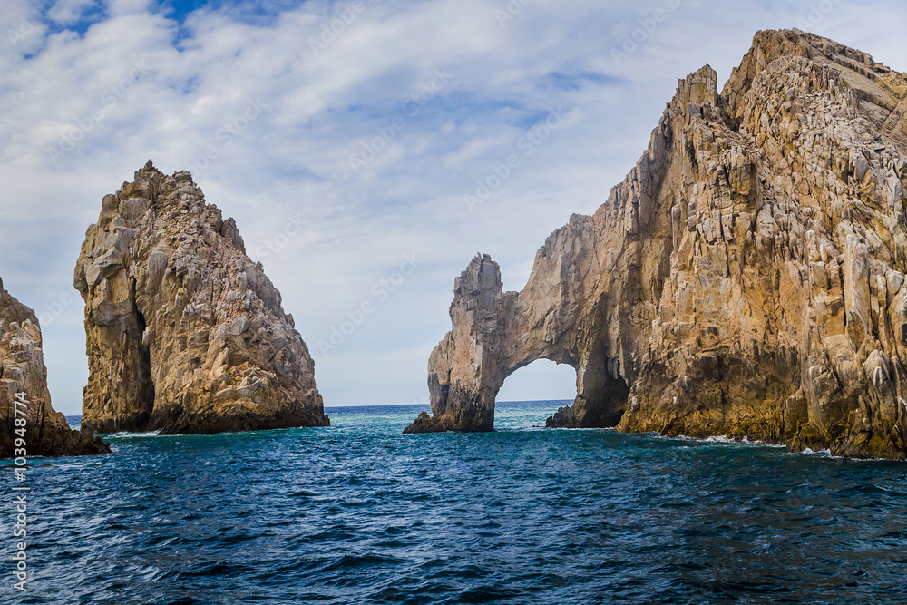 The Rock Formation of Land's End, Baja California Sur, Mexico, 