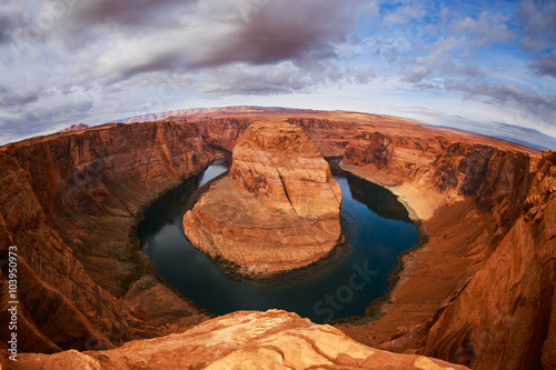 Fisheye view on Horseshoe Bend