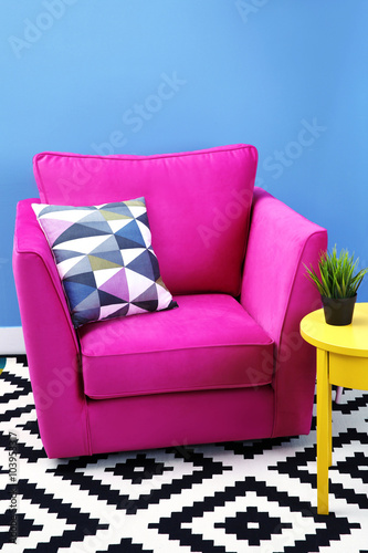 Modern interior of room wit...