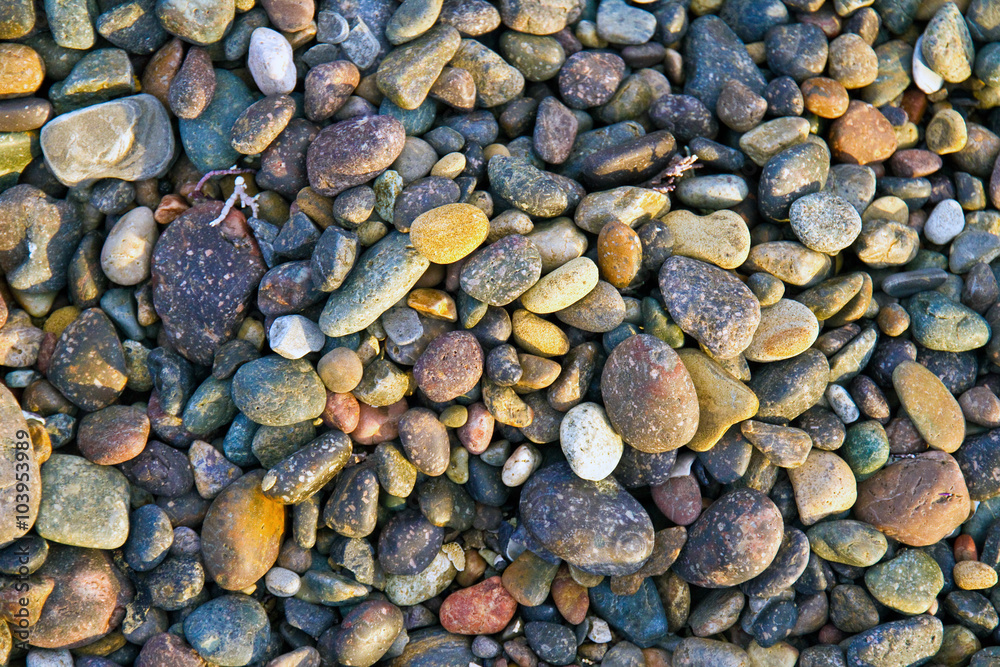 Pebbles on a Beach