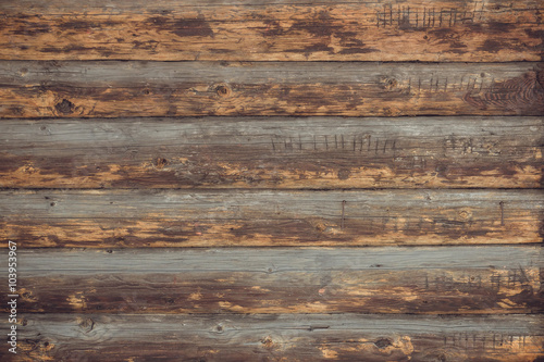 Old wooden background. Wooden table or floor.