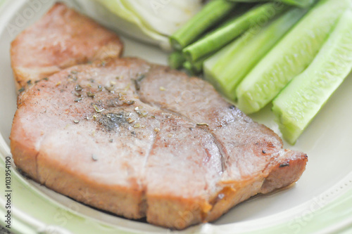 pork steak photo