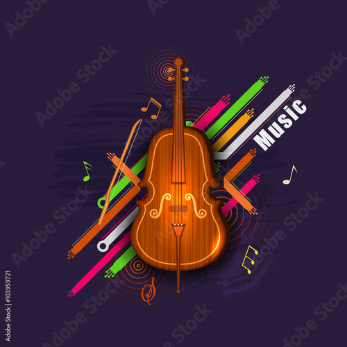 Abstract music background