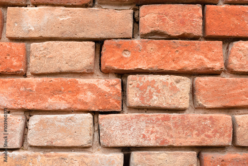 Brick texture with scratches and cracks Brick texture with scratches and cracks