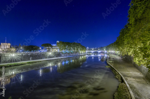 Lungotevere in the Night