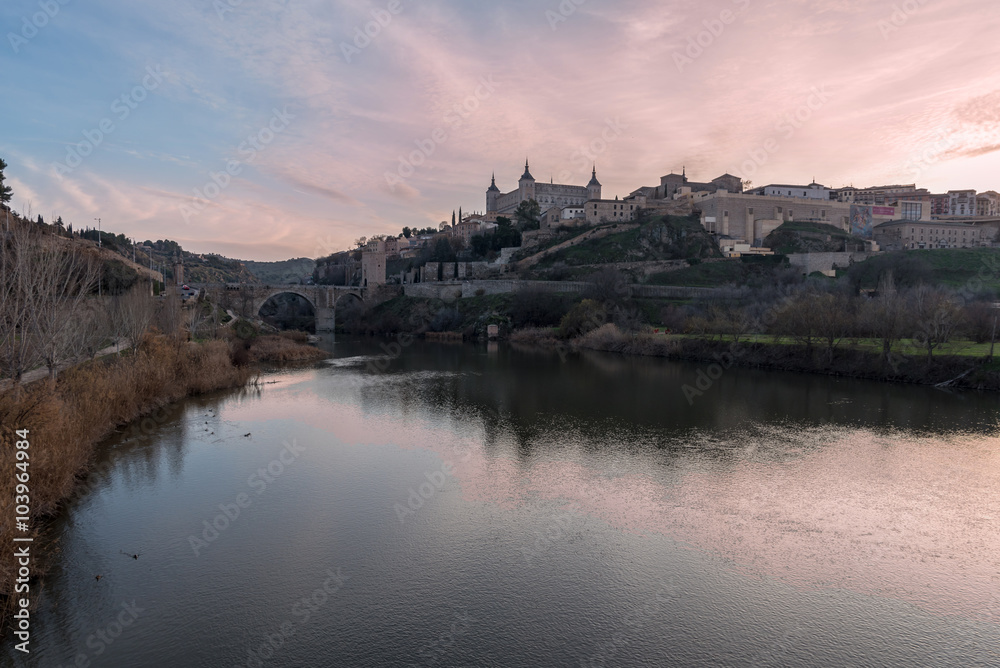 Sunset on Toledo, Spain