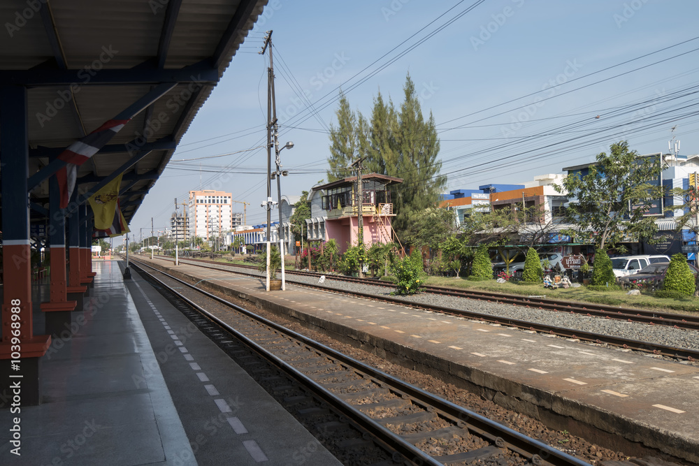 Buriram Railway Station.