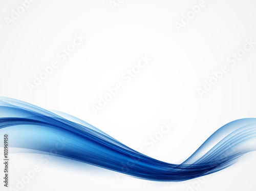 Abstract Colored Wave Background. Vector Illustration