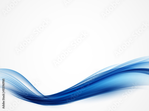 Abstract Colored Wave Background. Vector Illustration