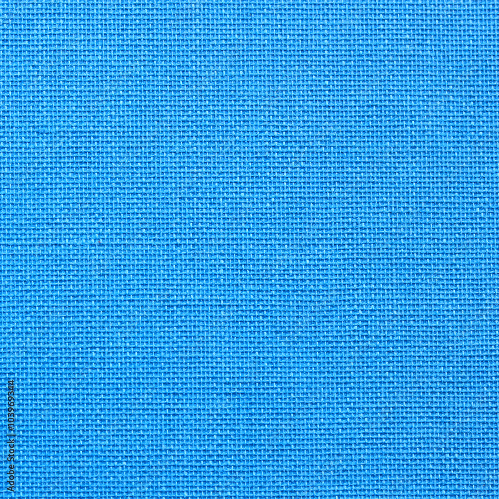 Blue textile surface