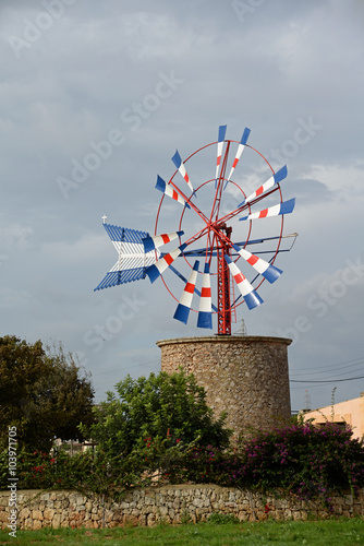 Windrad auf Mallorca