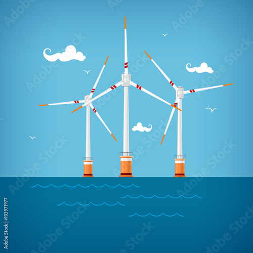 Wind Turbines in the Sea
