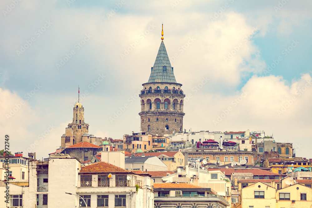 Fototapeta premium Galata district in Istanbul