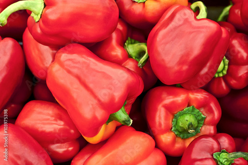 Slika na platnu Red peppers