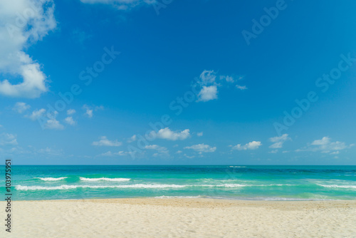 View of Chaweng beach  Koh Samui  Samui Island   Thailand