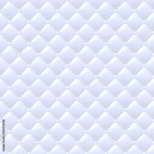 Quilted simple seamless pattern. White color.