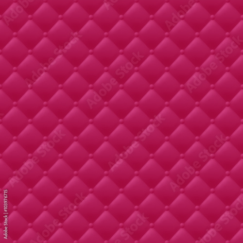 Quilted simple seamless pattern. Red color.
