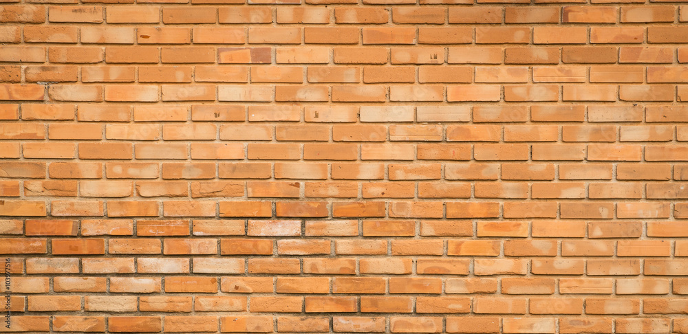 Orange brick wall texture background Orange brick wall texture background
