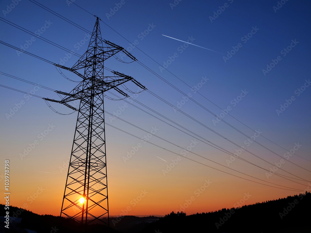 Fototapeta premium power cable