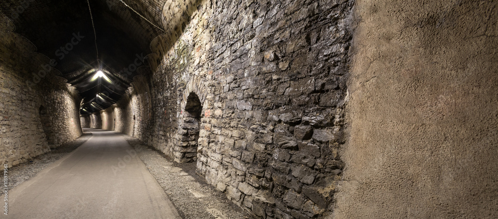 old railway tunnel freudenberg hohenhain germany