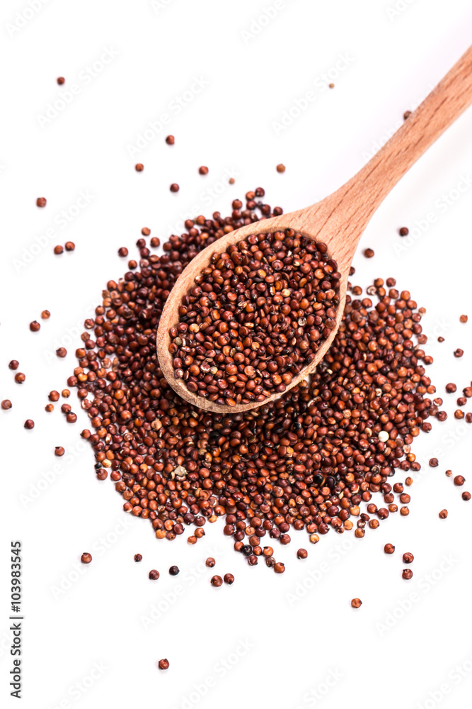 Heap of quinoa, healthy vegan food concept Heap of quinoa, healthy vegan food concept