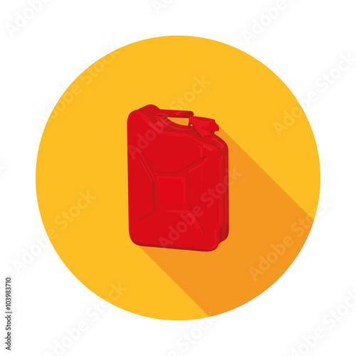 flat icon canister