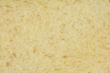 Close up shot of white bread slice