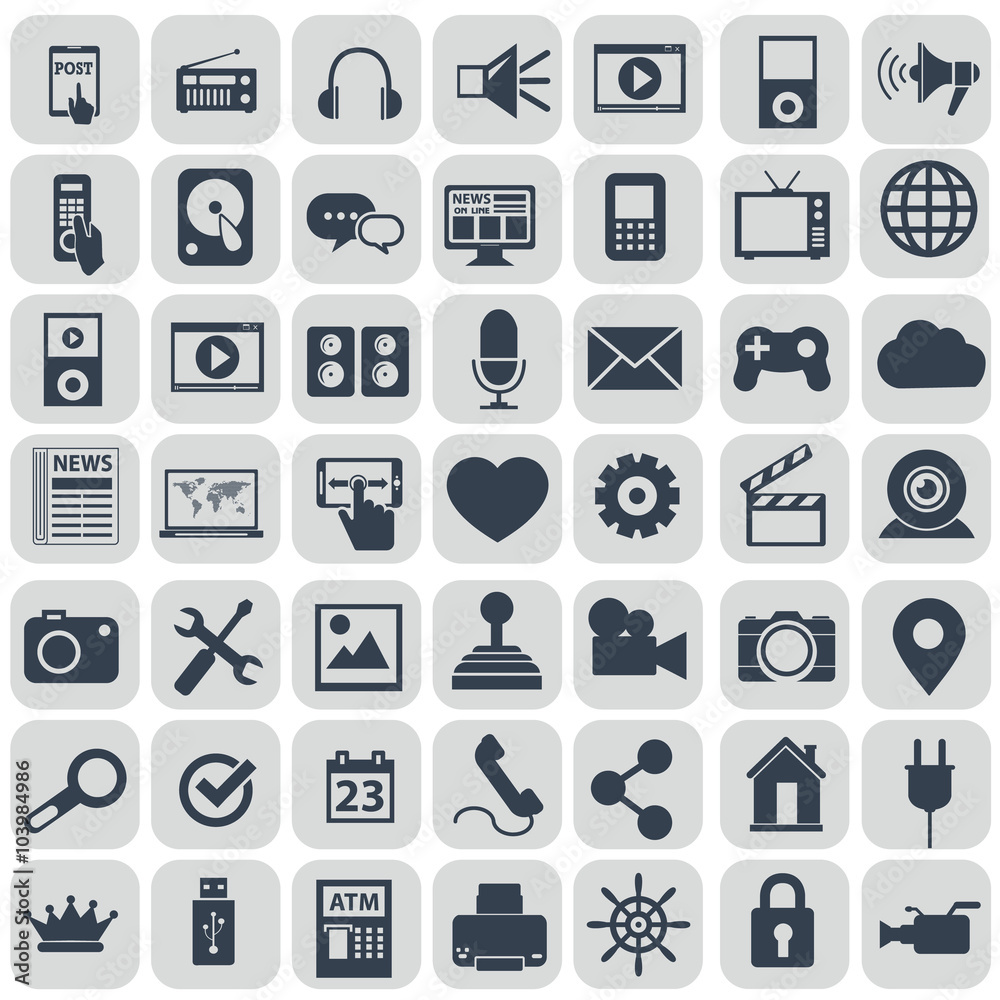 Universal Outline Icons For Web and Mobile Universal Outline Icons For Web and Mobile