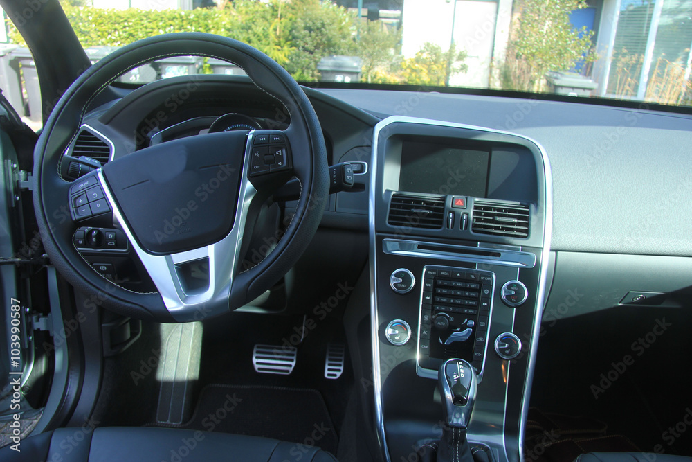  Modern car interior