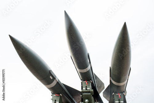 Antiaircraft missiles photo