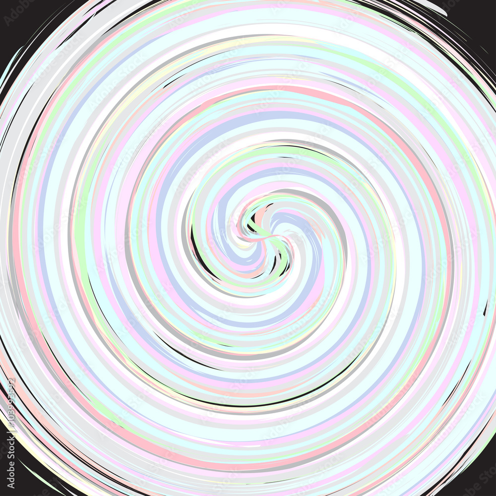 Cyclone of Pastel Color Cyclone of Pastel Color